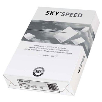 Kopieerpapier Sky&reg;Speed - A4 - 80 grams - Pallet &agrave; 200 pak van 500 vel