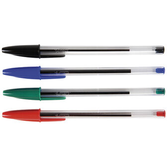 Balpen | Bic | Blauw | Cristal