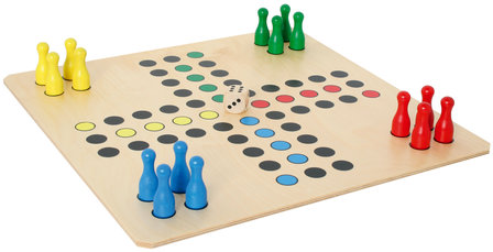 Bordspel Ludo 4 Extra Groot