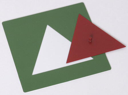 Set verdeelde driehoeken
