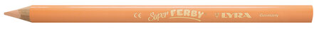 Potloden Super Ferby - driekantig - 12x - lichte vleeskleur