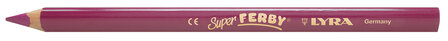 Potloden Super Ferby - driekantig - 12x - magenta