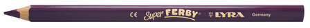 Potloden Super Ferby - driekantig - 12x - violet