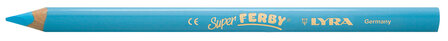 Potloden Super Ferby - driekantig - 12x - hemelsblauw