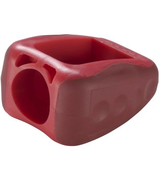 Potloodslijper - blokvorm - kunststof 1-gaats - &Oslash; 17 mm