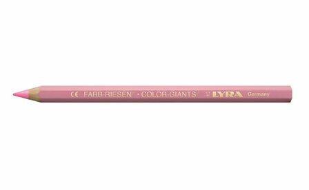 Potloden Color Giants - zeskantig - 12x - roze