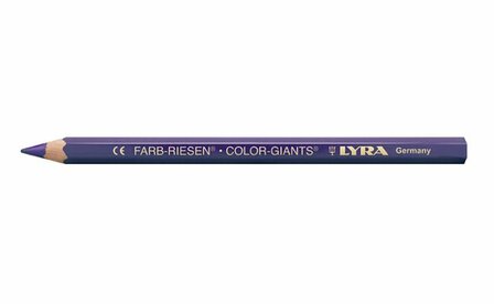 Potloden Color Giants - zeskantig - 12x - violet
