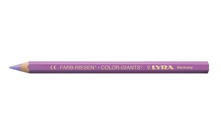 Potloden Color Giants - zeskantig - 12x - licht violet