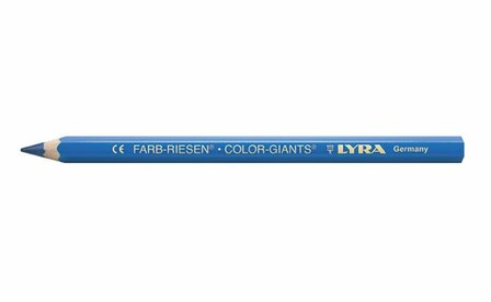 Potloden Color Giants - zeskantig - 12x - pruissisch blauw