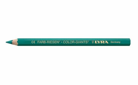 Potloden Color Giants - zeskantig - 12x - viridian