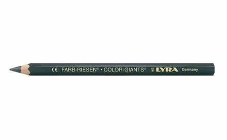 Potloden Color Giants - zeskantig - 12x - zwart