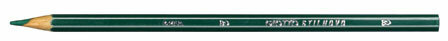 Potloden Stilnovo - zeskantig - 12x - smaragd groen