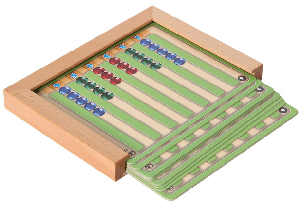 Motoriekbord II (2 in 1) - Tellen / Edelstenen sorteren