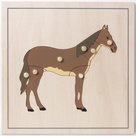 Dierenpuzzel-Paard