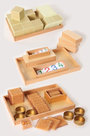 Gouden-materiaal-Complete-set-Losse-kunststof-kralen