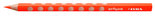 Potloden-Groove-driekantig-12x-licht-oranje